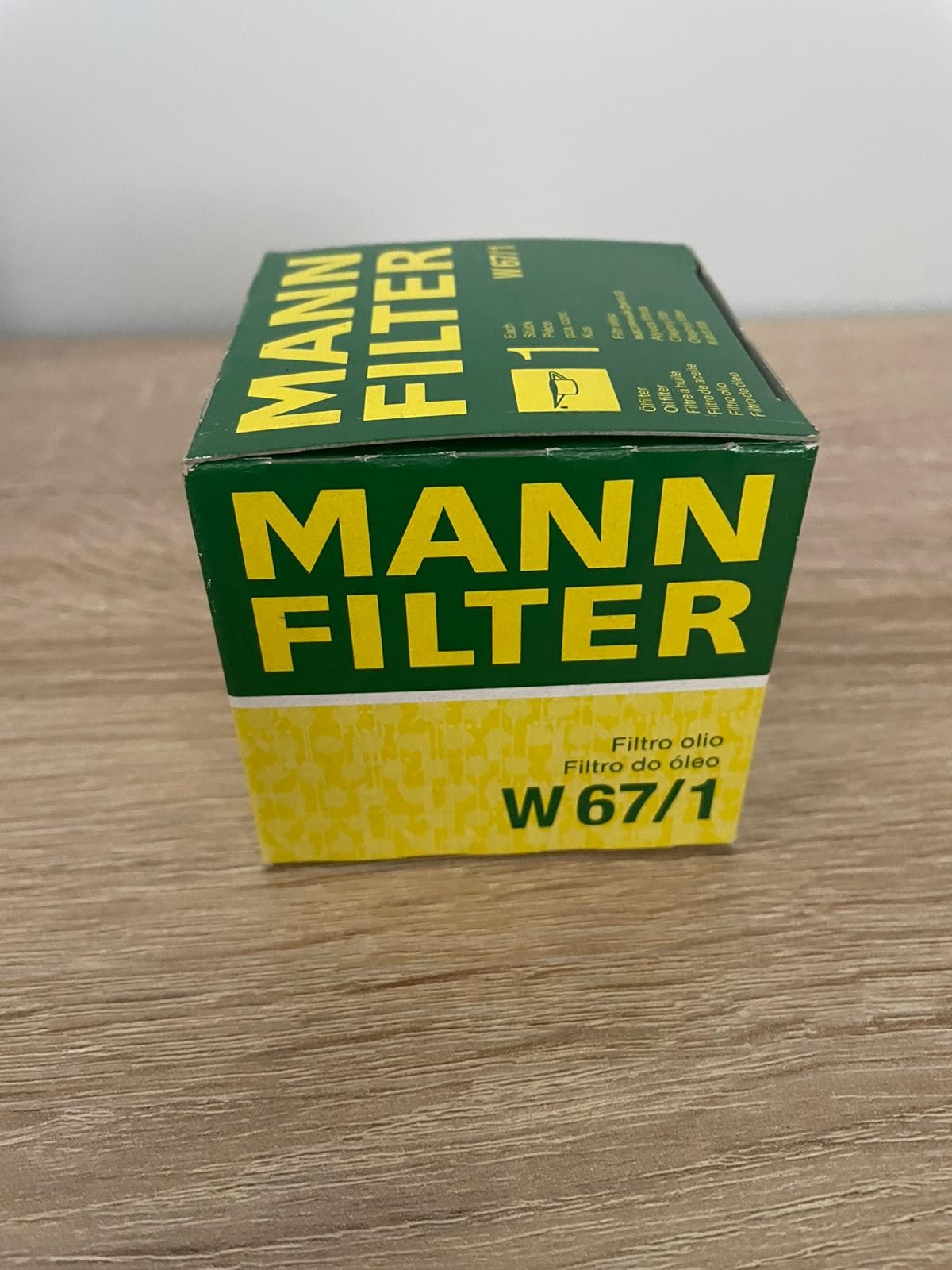 Filtr oleju Mann Filter W671  — zdjęcie 2