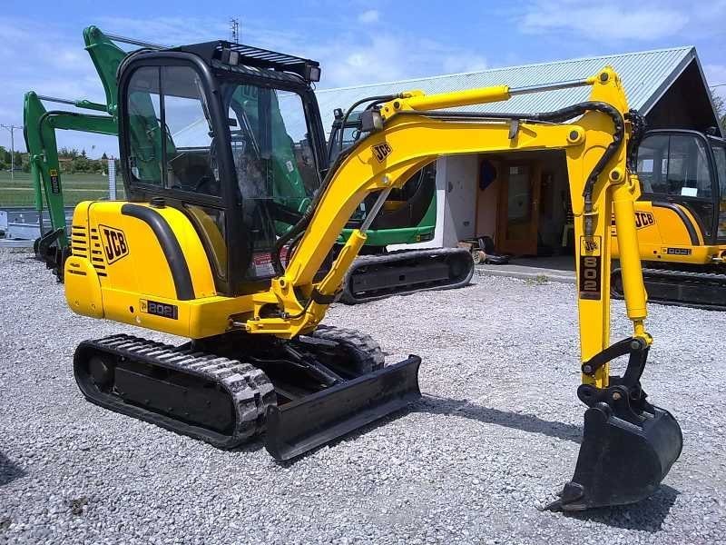 Minikoparka JCB 802 Super - 2003 rok — zdjęcie 4
