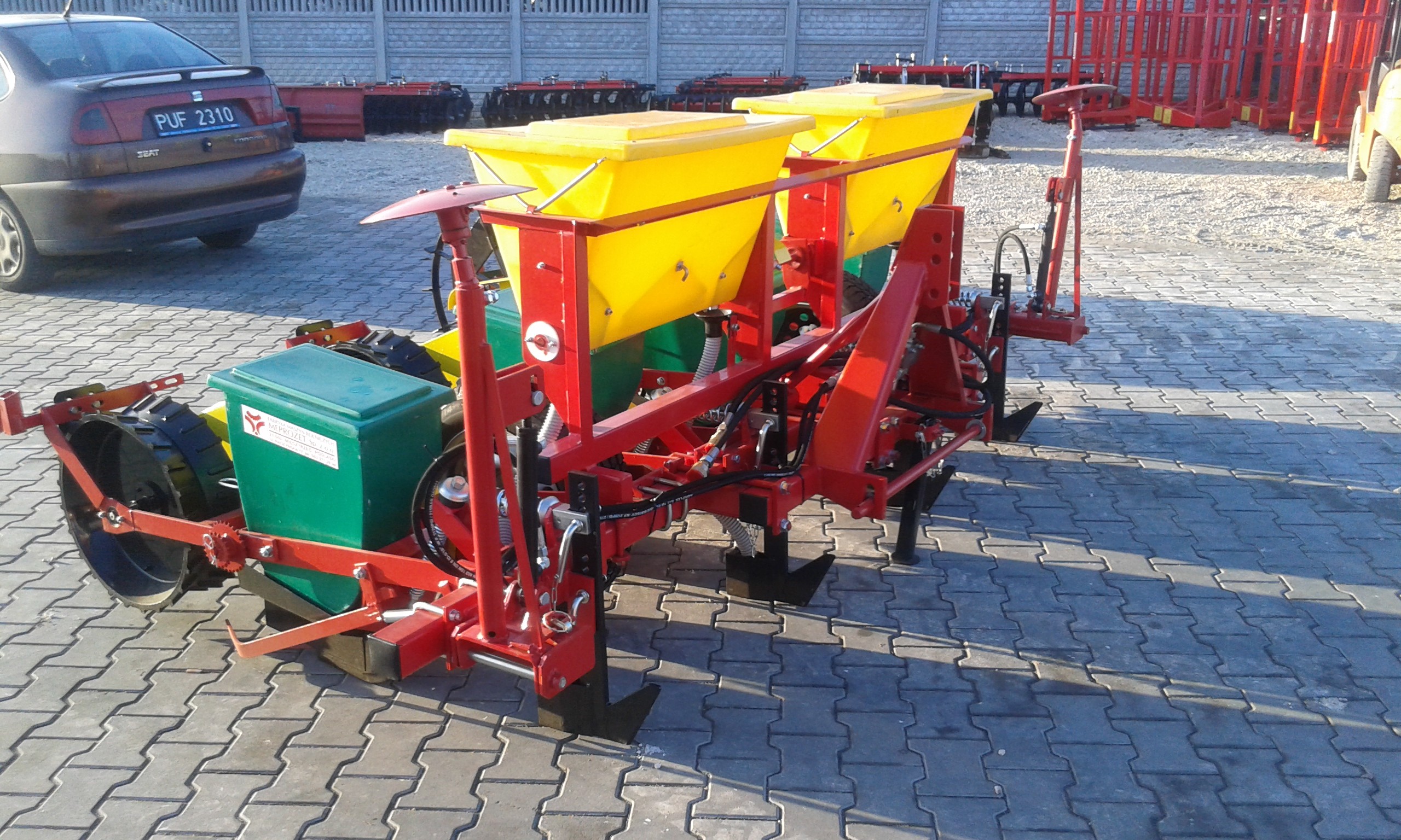 SIEWNIK DO KUKURYDZY NOWY MECHANICZNY MEPROZET — zdjęcie 5