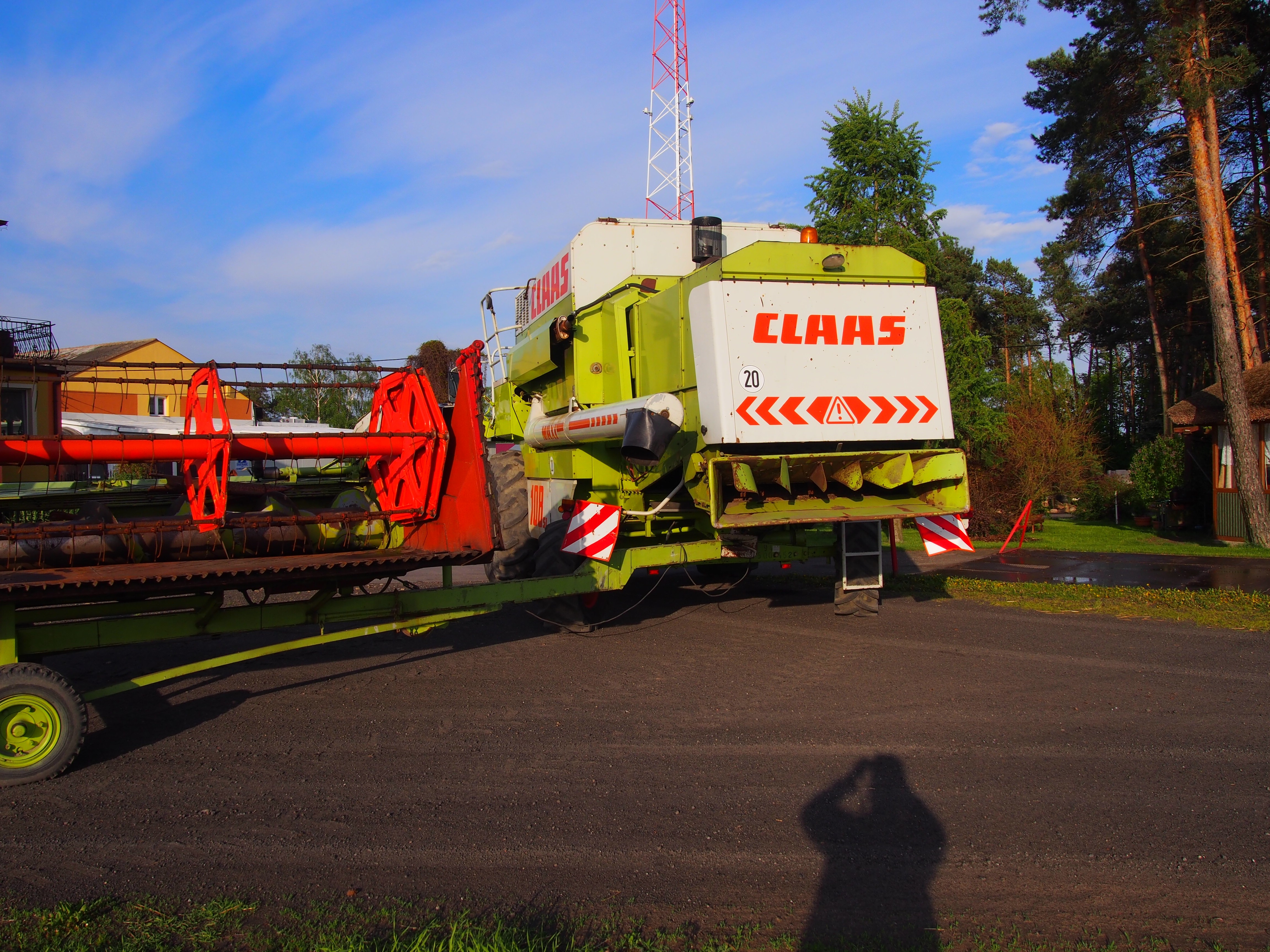 Claas DOMINATOR 108SL Maxi+stół+wózek (JOHN DEERE, CASE) — zdjęcie 4