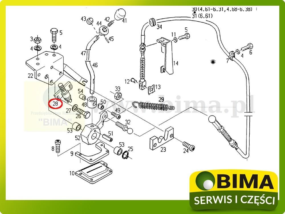 Czujnik sprzęgła wom pto Deutz AgroStar Freisicht 4.78 — zdjęcie 2