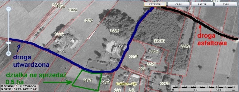 BEZPOŚREDNIO GUTKOWO SIEDLISKOWA 5000m2 — zdjęcie 6