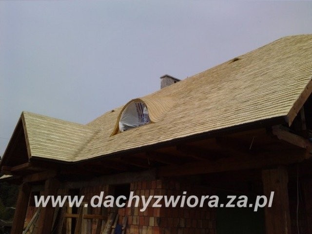 DACHY Z WIÓRA, DACHY OSIKOWE, WIÓR OSIKOWY