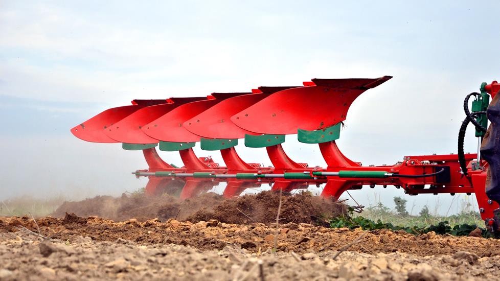 Pług obrotowy obracalny Pługi zabezpieczenie hydrauliczne Agro-Masz — zdjęcie 6