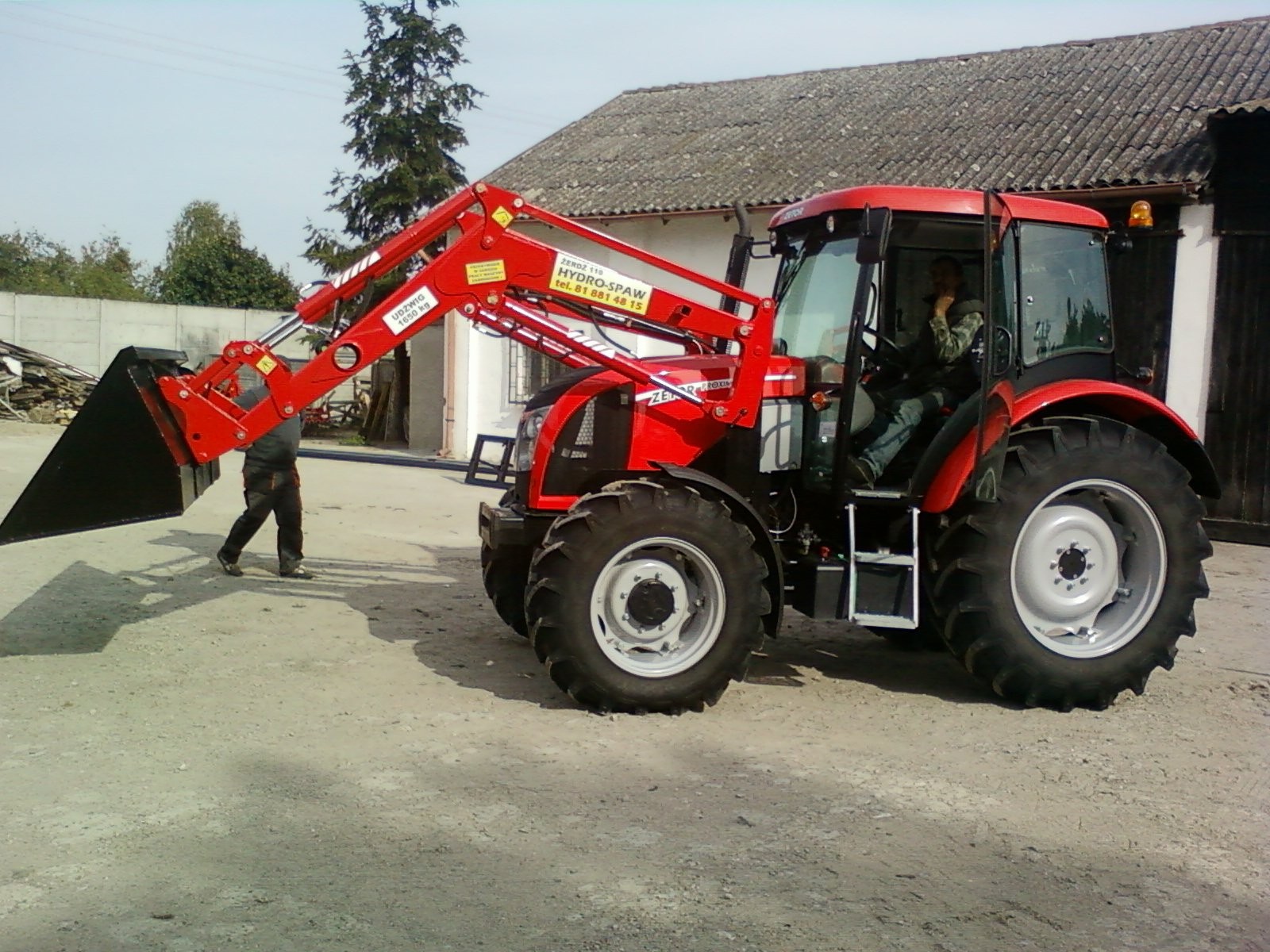 ładowacz czołowy hydro-spaw tur — zdjęcie 4