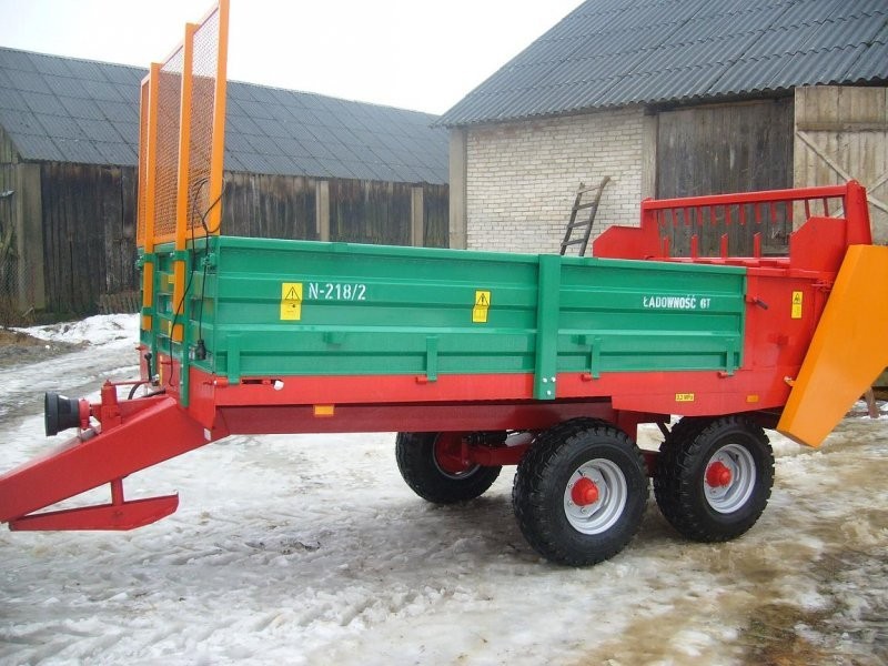 OKAZJA NOWY ROZRZUTNIK OBORNIKA 6 TON TANDEM N-218 — zdjęcie 1