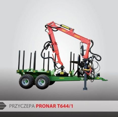 Przyczepa Leśna PRONAR T644/1 HDS — zdjęcie 4