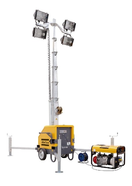 Maszt oświetleniowy Atlas Copco QLB 02+ generator GRATIS!!!