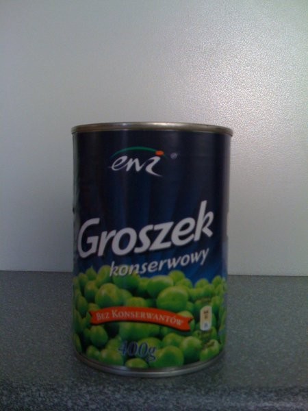 konserwy : groszek i kukurydza — zdjęcie 2