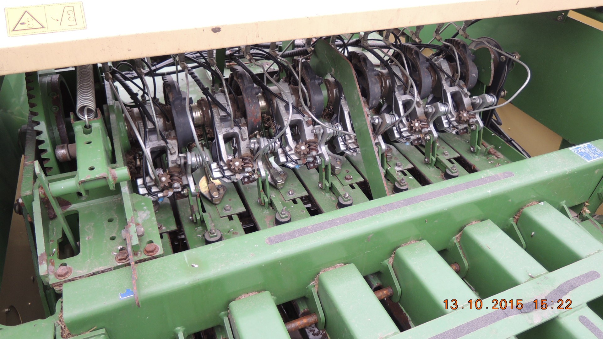 Prasa kostkująca KRONE BigPack 1270 nr KBP12610986 2005r. — zdjęcie 4