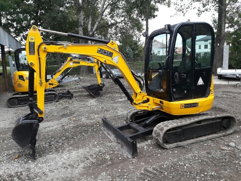 Sprzedam minikoparki JCB 8030 ZTS, 2008-2011 rok — zdjęcie 1