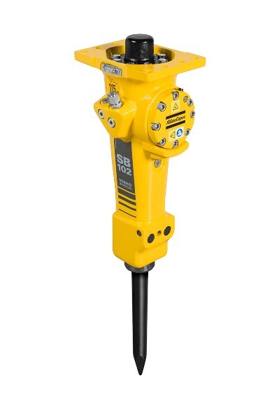Młot hydrauliczny Epiroc Atlas Copco SB102 do minikoparki 1,5 - 3 tony — zdjęcie 6