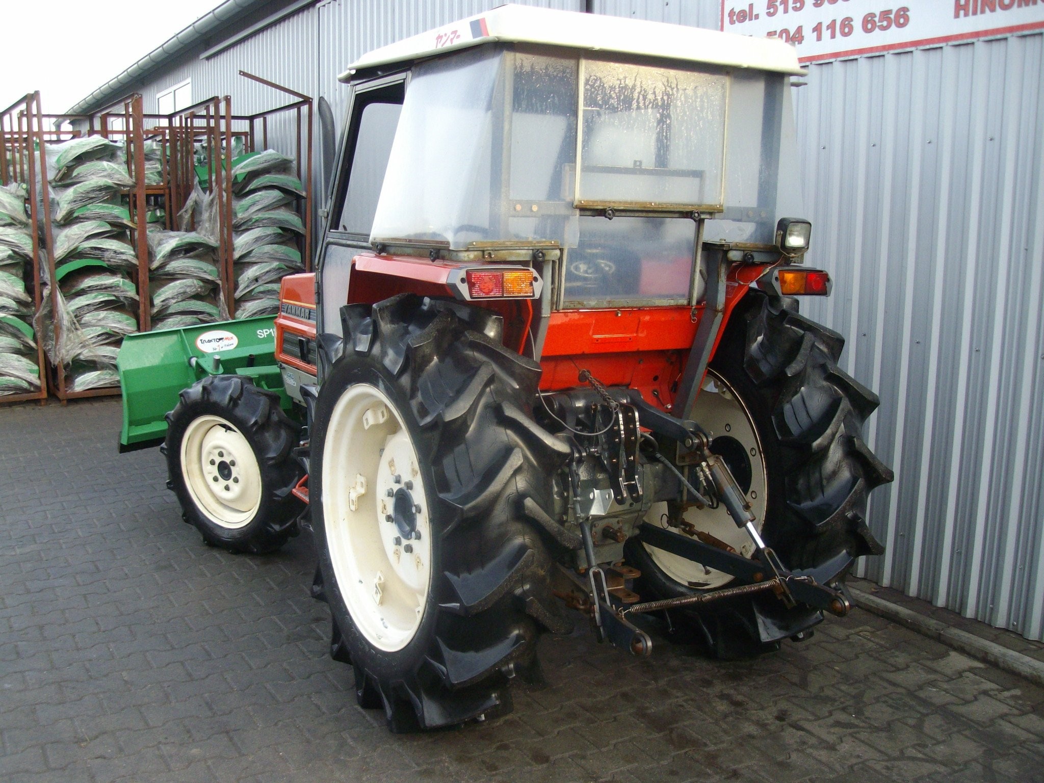 Yanmar FX305 z pługiem  do śniegu SP 180 - 1998 — zdjęcie 5