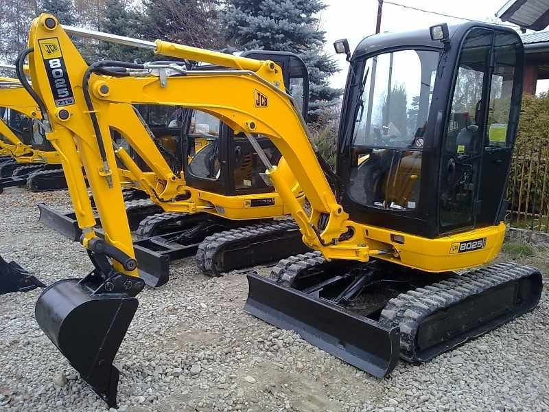 Okazja *** minikoparka JCB 8025 zts 2008r. — zdjęcie 2
