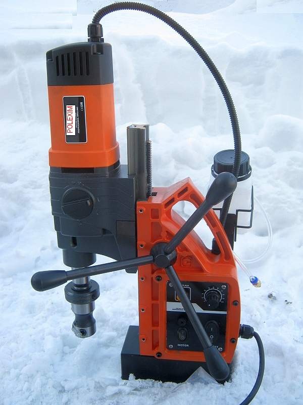 WIERTNICA MAGNETYCZNA DO STALI.  Wiertarka, gwinciarka 1700 W — zdjęcie 1