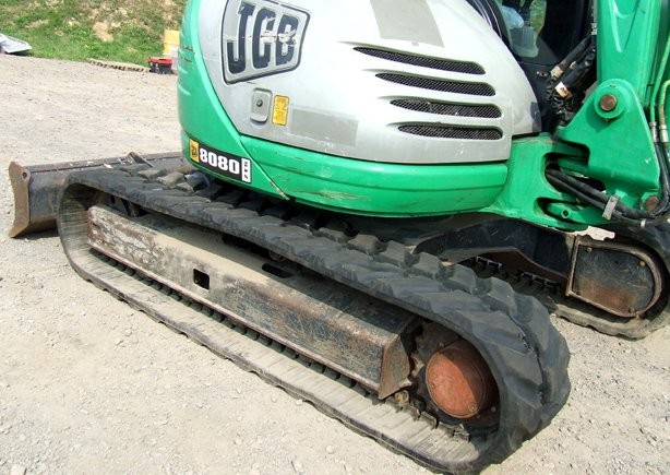 Minikoparka gąsienicowa JCB 8080 z roku 2007... — zdjęcie 2