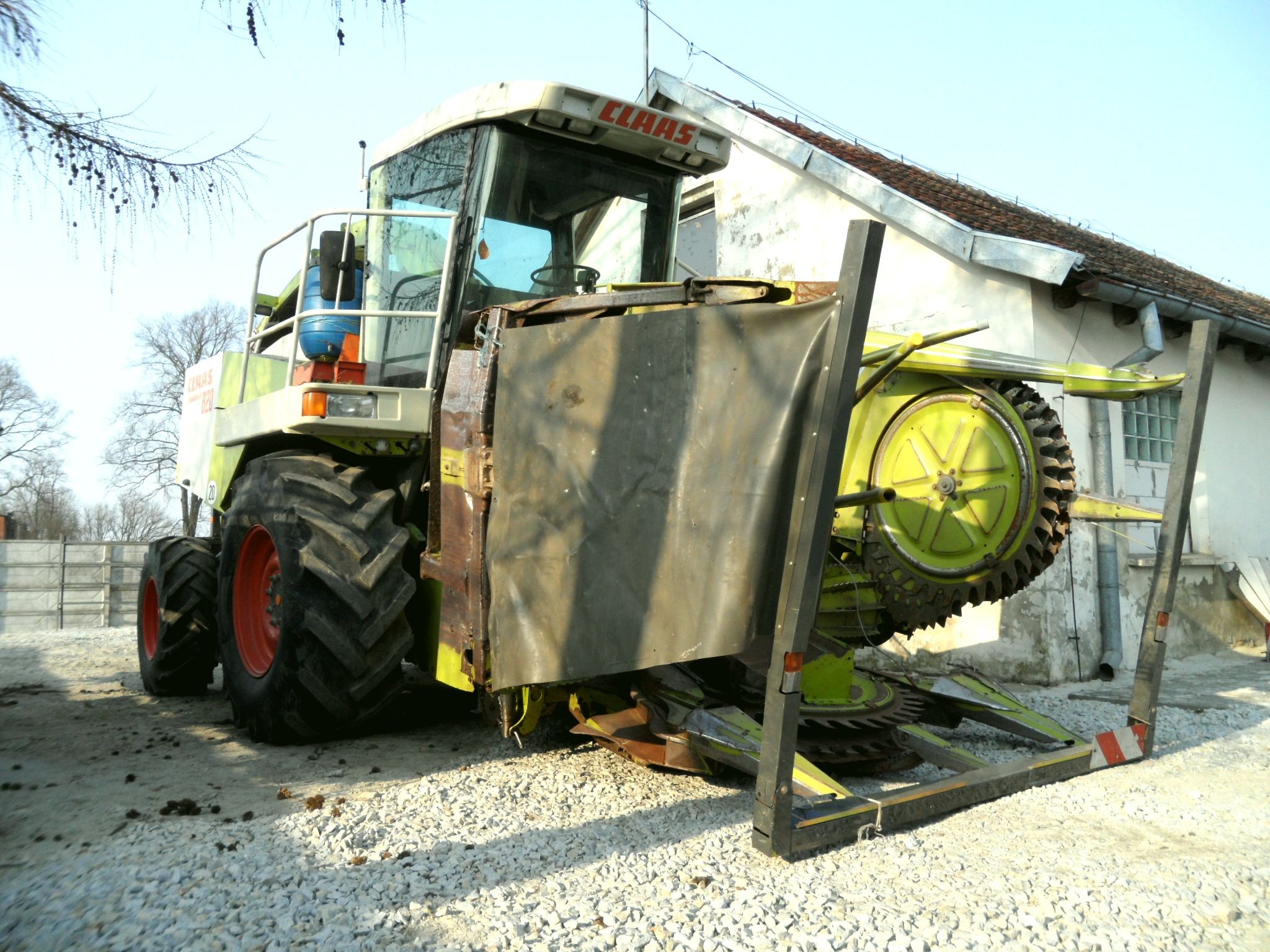 SIECZKARNIA CLAAS JAGUAR 820 ROK 1998 + Kemper Claas Champion RU450 — zdjęcie 2