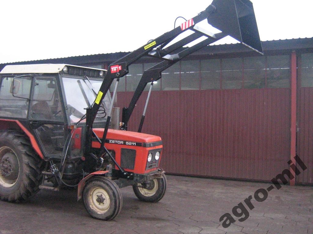 Tur ładowacz czołowy hydrauliczny II ursus c360 c 330 MF 255 T-25  — zdjęcie 4