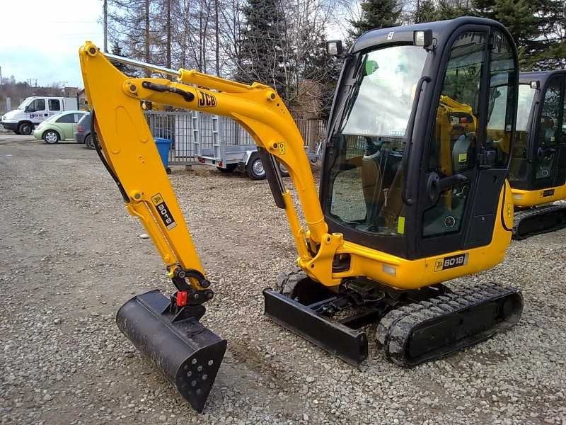 JCB 8018 - koparka gąsienicowa - r: 2006-2008 — zdjęcie 2