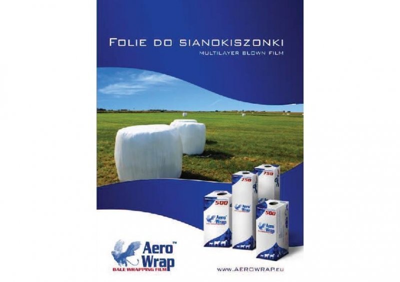 Folia do sianokiszonki AERO WRAP 750 25mic.-SUPER! — zdjęcie 2