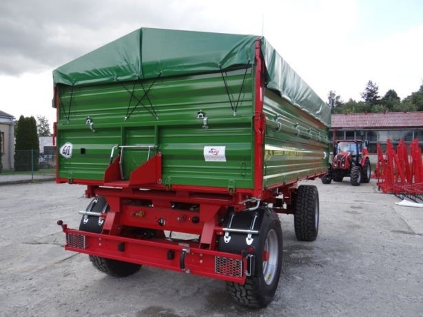 Przyczepa rolnicza dwuosiowa transport PRONAR PT612 12 T  — zdjęcie 5