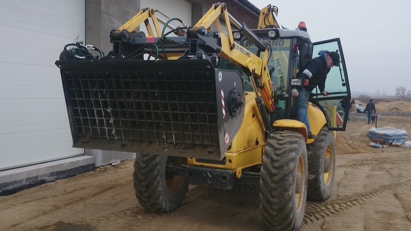 Mieszalnik do betonu do koparko-ładowarki CAT, JCB, KOMATSU, VOLVO — zdjęcie 8