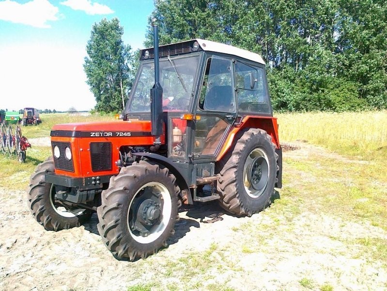 zetor 7245 stan idealny 1990r 1 właściciel — zdjęcie 1