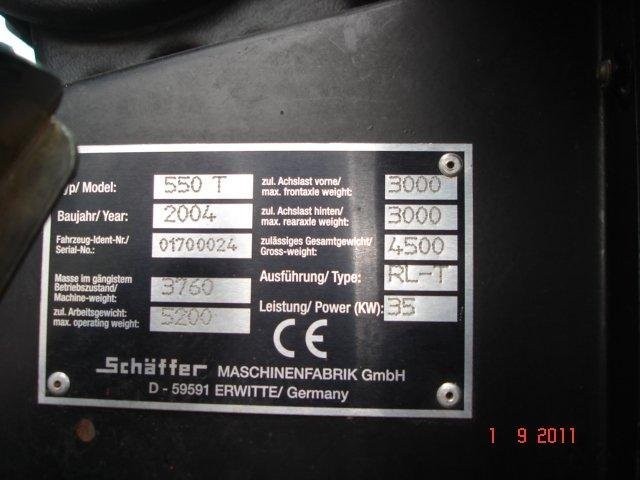 SCHAFFER 550T — zdjęcie 6