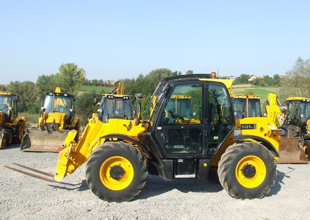 JCB 531-70, rok 2010. udźwog: 3,1t. 7m-wysuw.