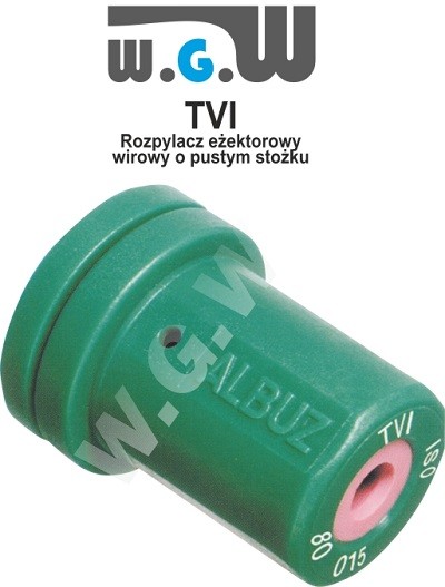 ALBUZ TVI 80 rozpylacz sadowniczy, antyznoszeniowy, rozpylacze, dysza