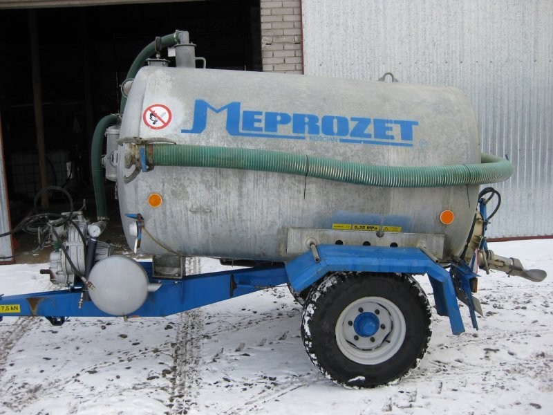 Beczkowóz Meprozet 3000 l, 2008rok, faktura Vat — zdjęcie 2