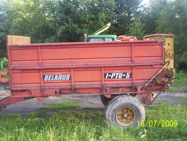 Rozrzutnik obornika BELARUS I-PTU-5 — zdjęcie 1