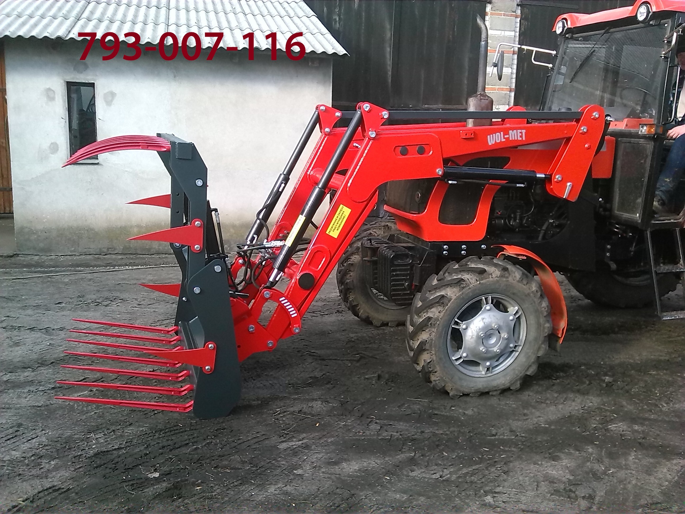 Tur Ładowacz Czołowe 4 samopoziomujący, udźwig 1500kg — zdjęcie 8