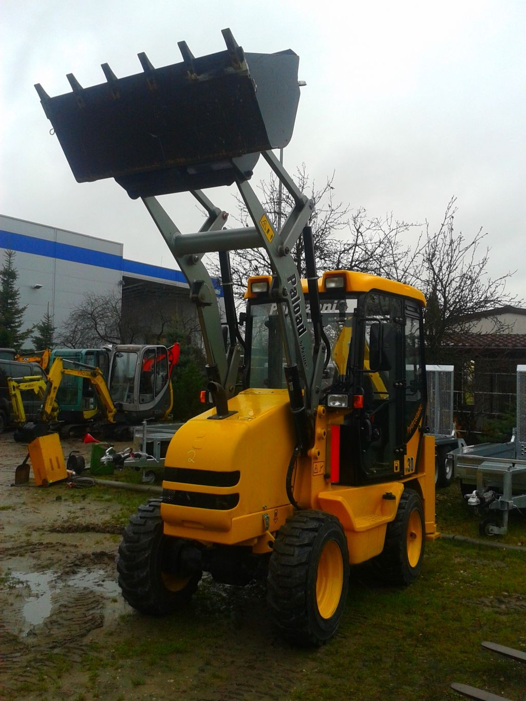 PALAZZANI PB30 20mth 44KM MINI KOPARKO-ŁADOWARKA LEASING GWARANCJA — zdjęcie 3