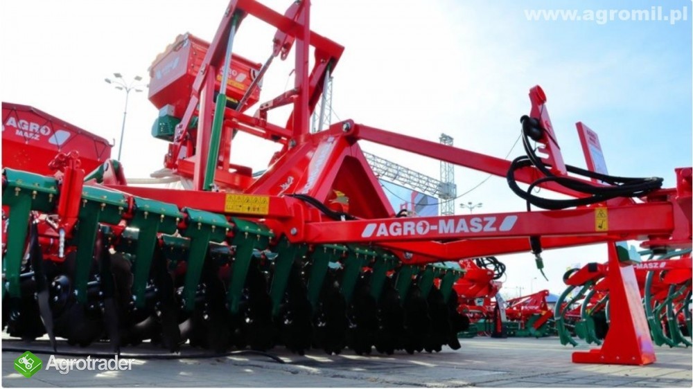 Agregat talerzowy półzawieszany 3,0 m Agro-Masz — zdjęcie 1