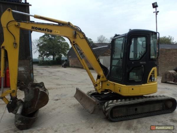 2007 KOMATSU PC50MR  minikoparka — zdjęcie 1