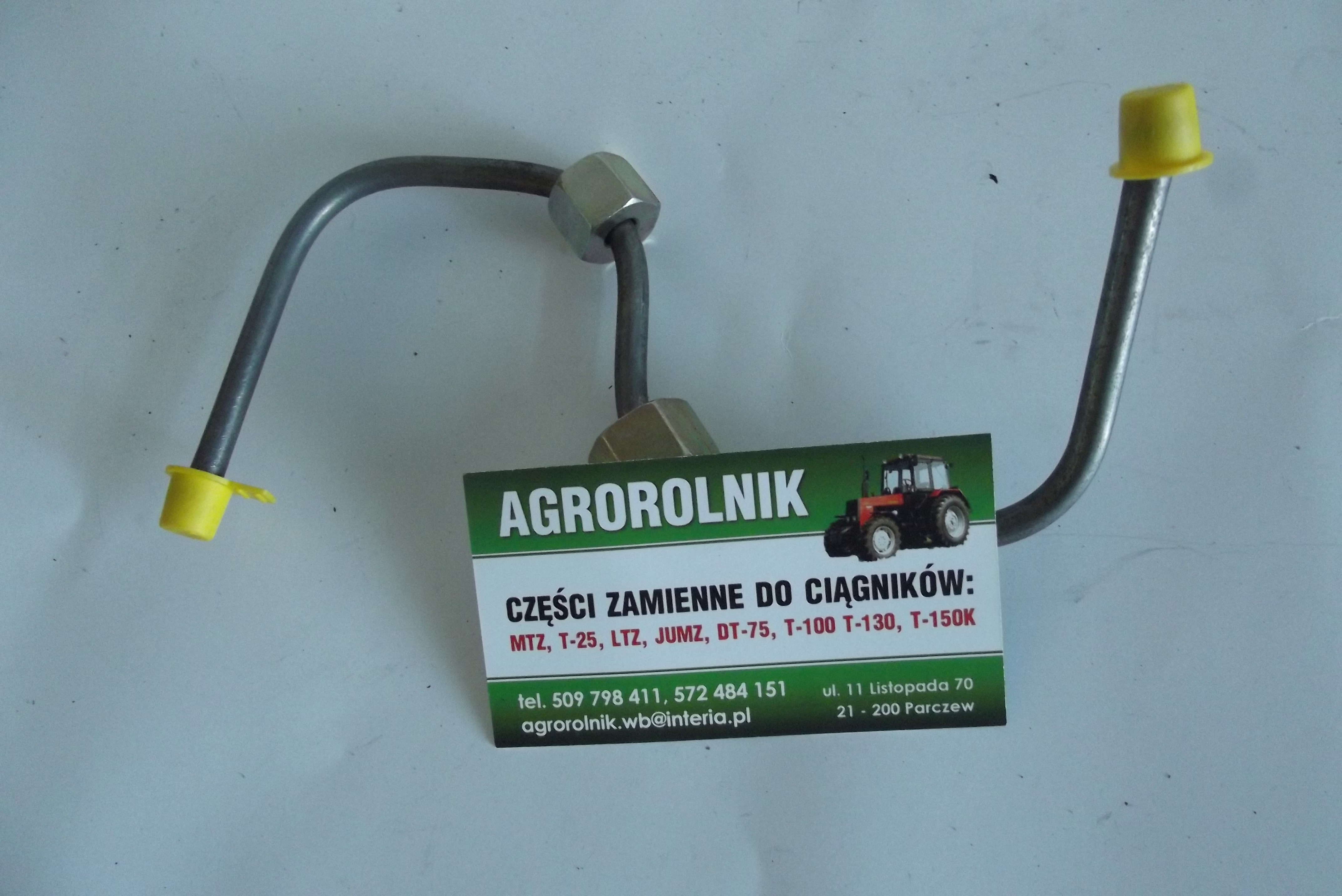 Przewód wtryskiwacza 2 cylindra URSUS C 330 — zdjęcie 1