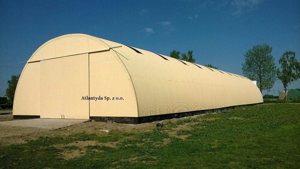 Hala Łukowa Magazynowa Stalowa NOWA wiata hangar — zdjęcie 7