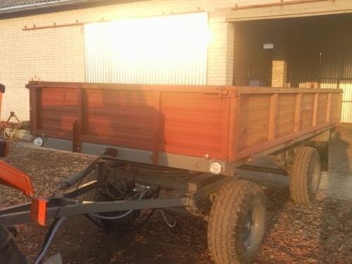 Przycepa Autosan d-732, dużo nowych części. — zdjęcie 3