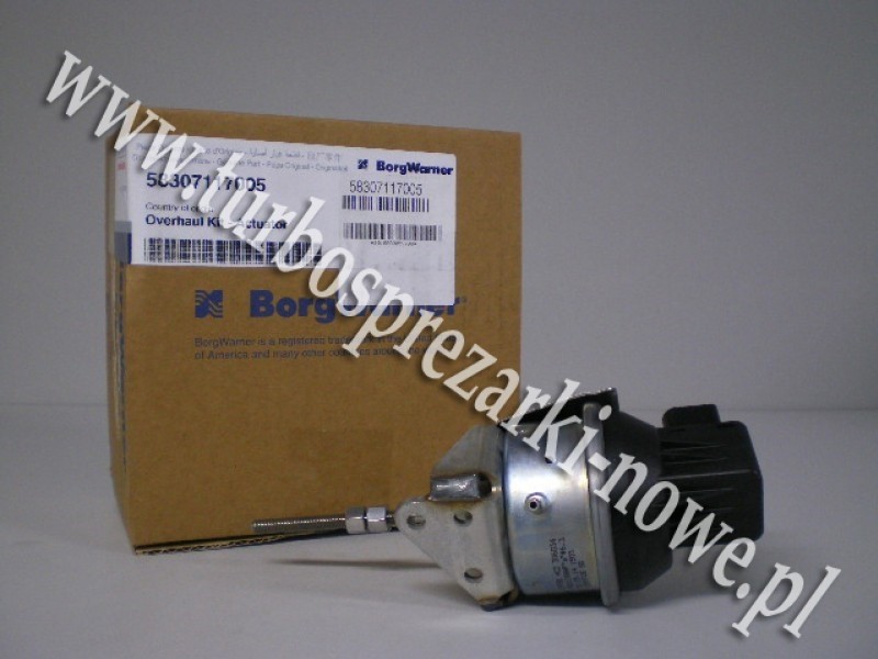 Audi - Nowy aktuator BorgWarner KKK  58307117001 /  58307117005 /  583