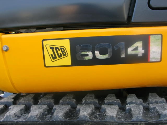 Minikoparki JCB 8014 2012 - dwie sztuki — zdjęcie 6