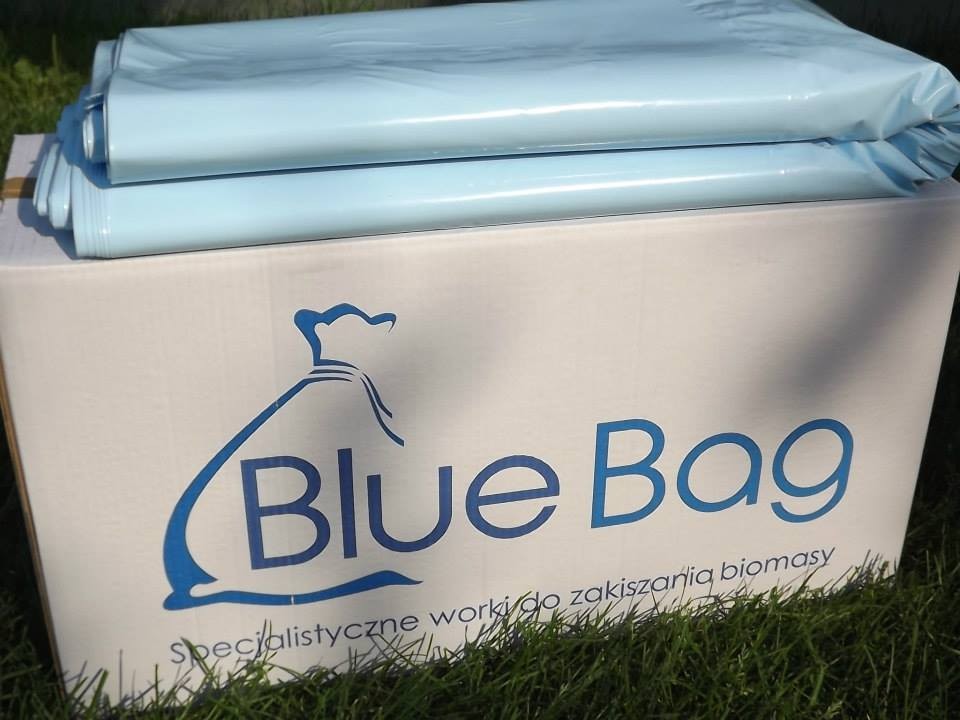 Worki do sianokiszonki Blue Bag błękitne super jakość bardzo wytrzymał — zdjęcie 1