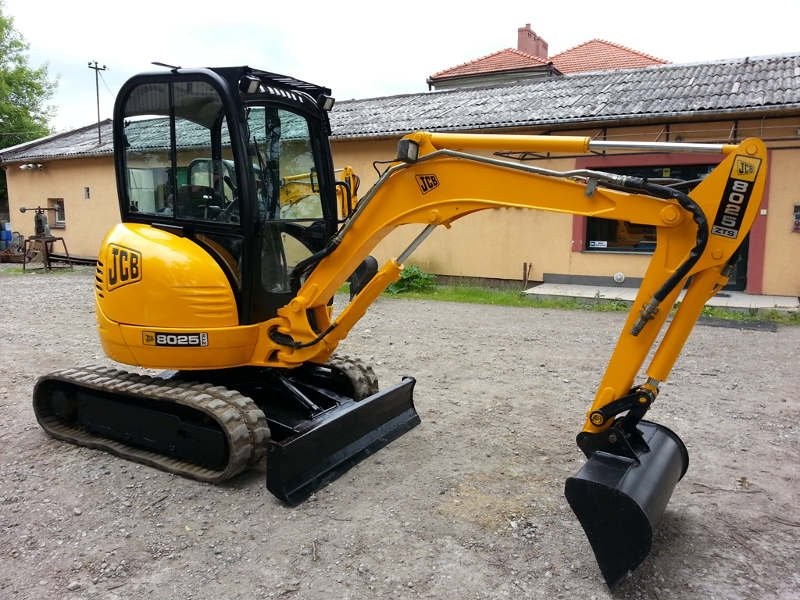 JCB 8025 ZTS minikoparka gąsienicowa 2006r.