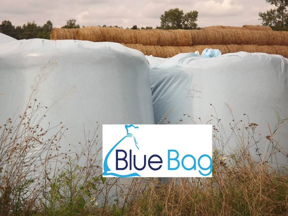 Worki do sianokiszonki Blue Bag błękitne super jakość bardzo wytrzymał — zdjęcie 3
