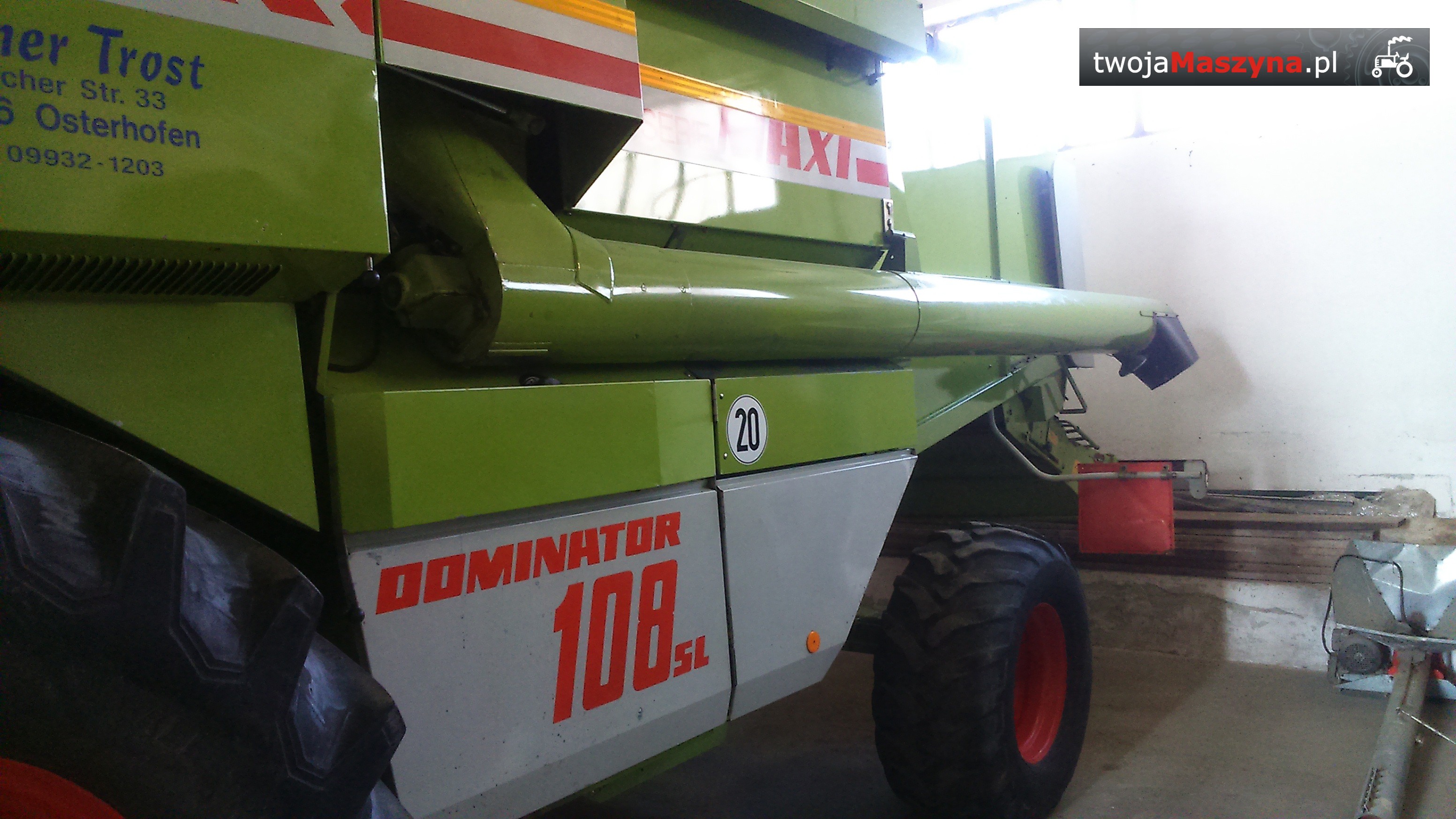 Claas Dominator 108sl MAXI — zdjęcie 3