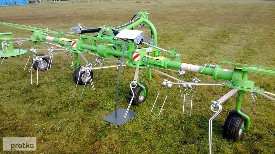 HIT Przetrząsacz 4-wirnikowy karuzelowy KOWALSKI szer. 5,3 m KARUZELA  — zdjęcie 1