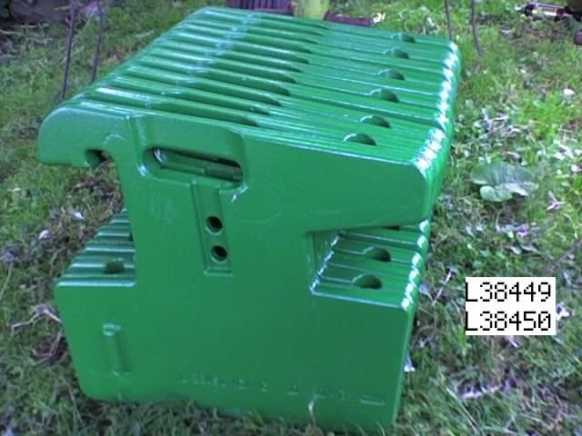 Obciążniki John Deere i MF  — zdjęcie 1