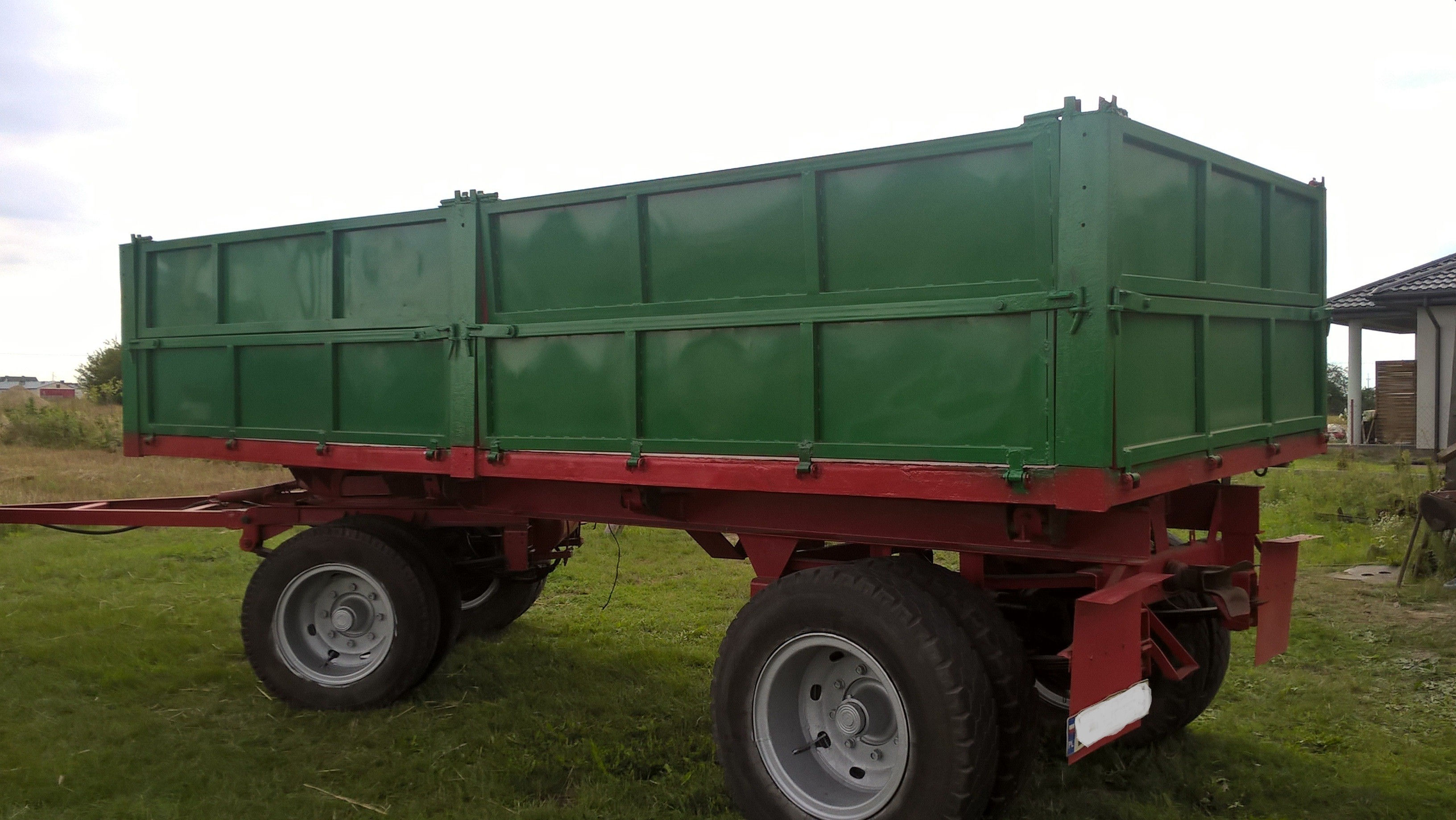 Przyczepa IFA HL 80.11 wywrotka dwustronna
