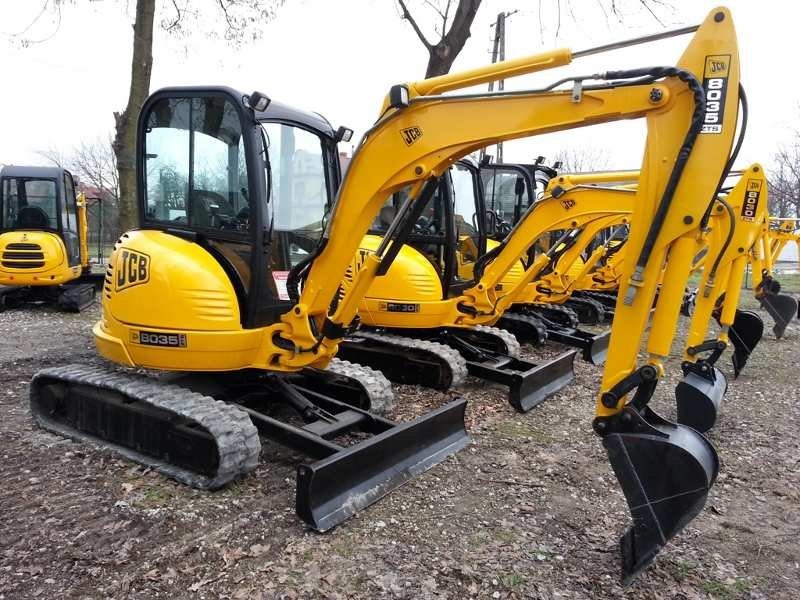 JCB 8035 ZTS minikoparka 2007 rok