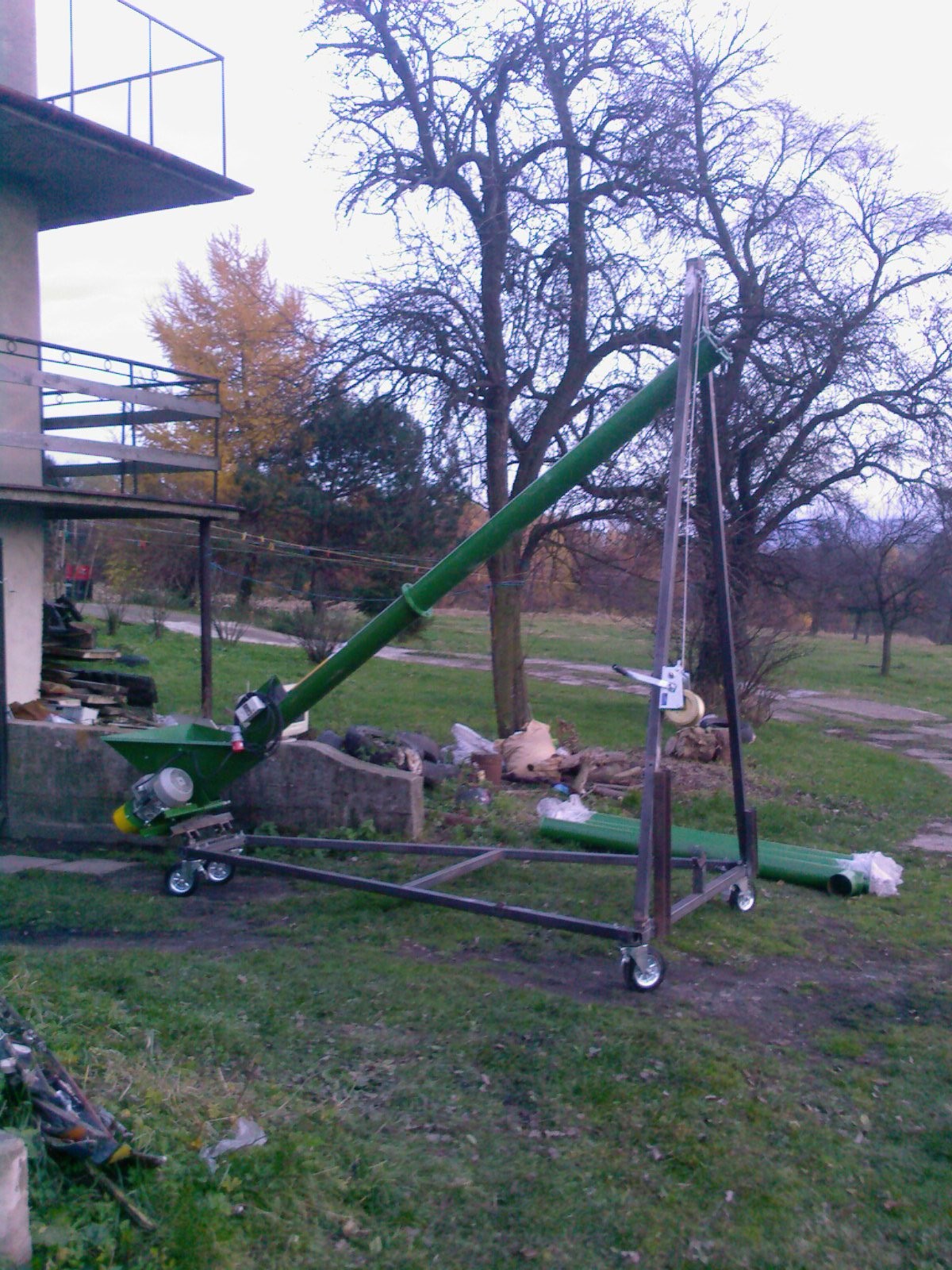 żmijka , przenośnik ślimakowy 10m, 20T/h 150mm — zdjęcie 1